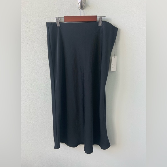 a new day Dresses & Skirts - NWT A New Day Black Midi Skirt